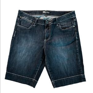 Kut from the Kloth Jean Shorts Blue Denim